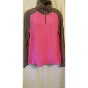Womens Columbia Fleece Pullover Jacket Half Zip